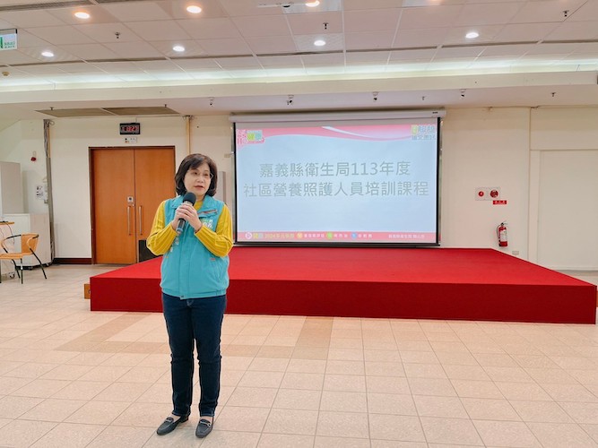 嘉縣衛生局辦社區據點人員營養培訓　趙紋華：給長者更完善的營養照顧 - https://www.watchmedia01.com