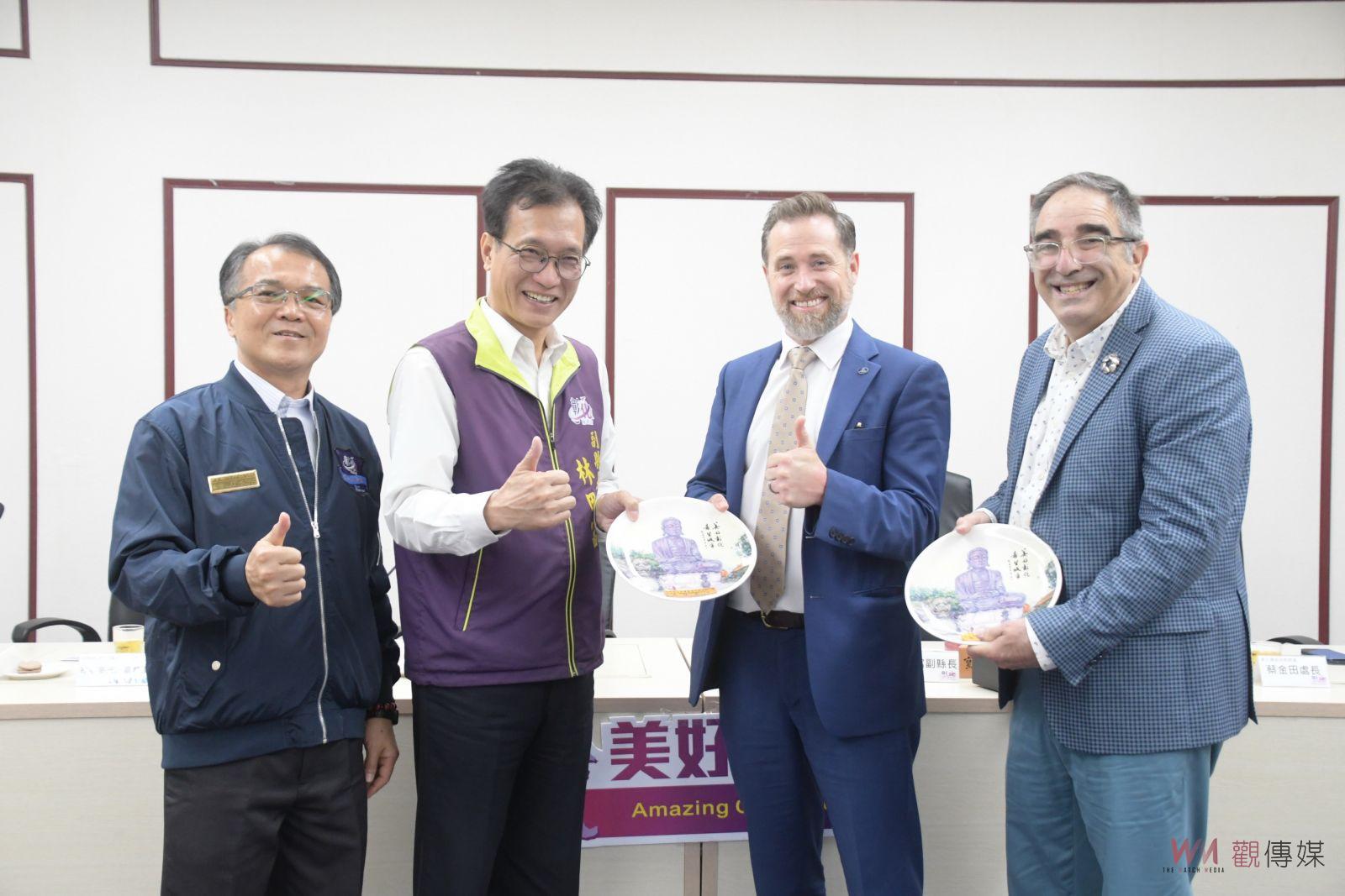 （有影片）／彰化縣與美國加州州立大學聖馬可斯分校強化國際化學習 - https://www.watchmedia01.com