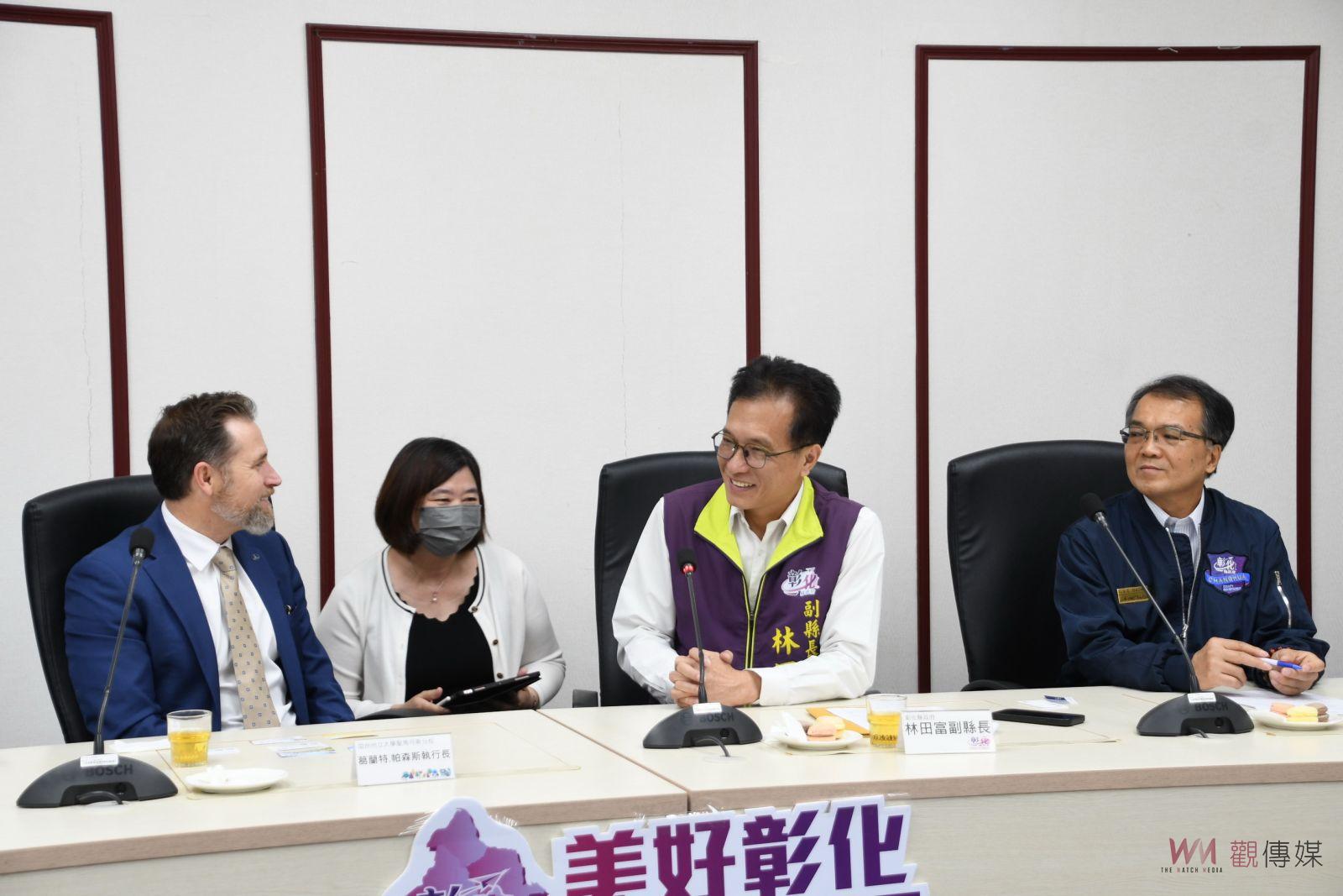 （有影片）／彰化縣與美國加州州立大學聖馬可斯分校強化國際化學習 - https://www.watchmedia01.com