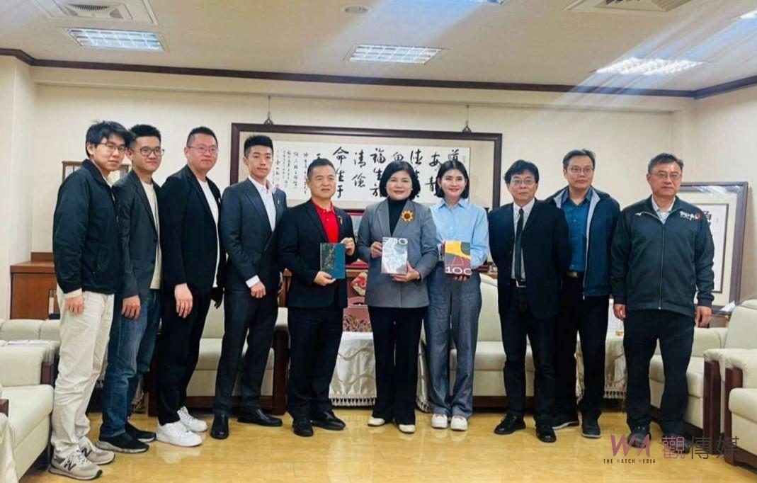 台灣商會聯合總會拜訪縣府　張麗善期待合作拓展國際市場 - https://www.watchmedia01.com