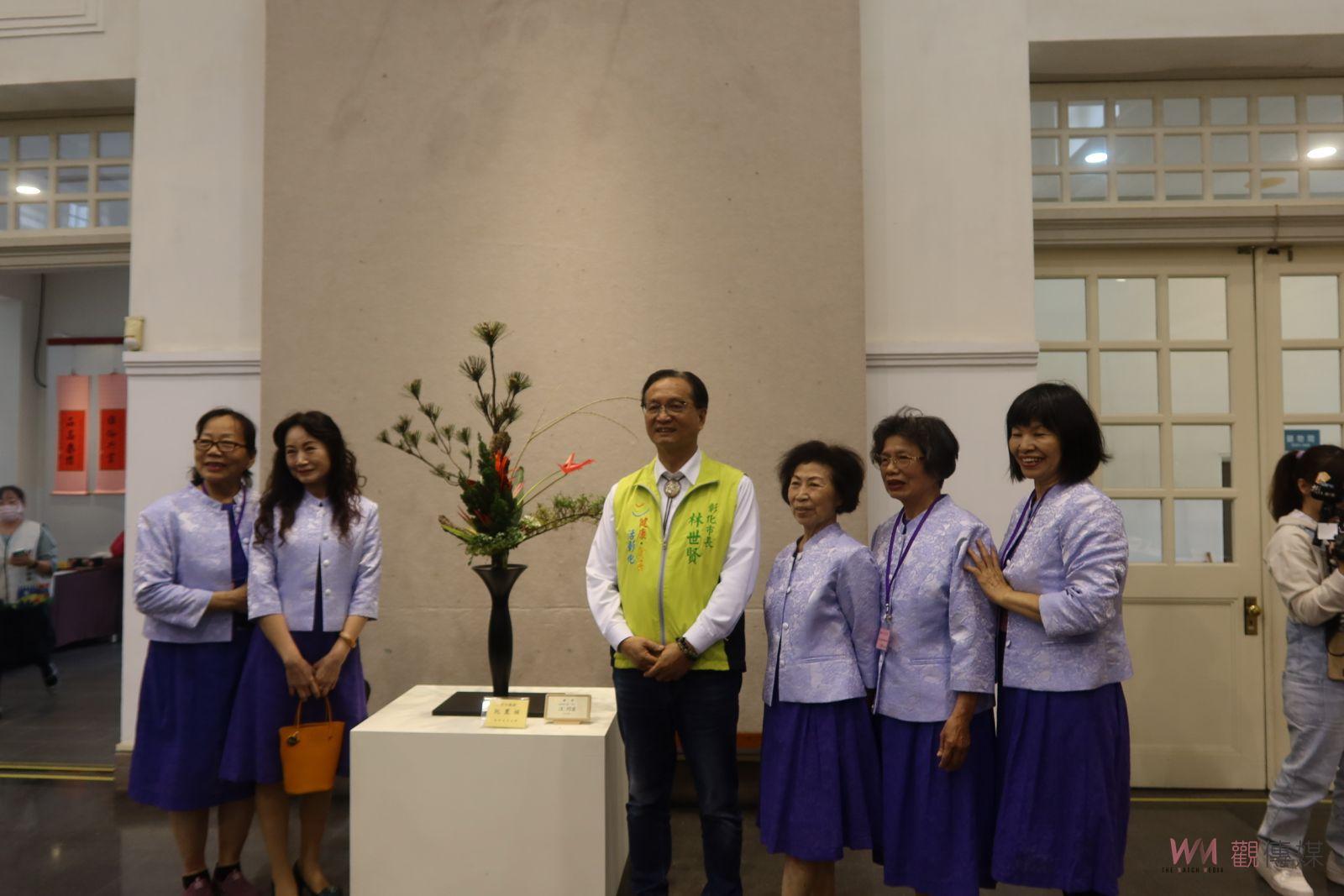 （有影片）／池坊華道花展　彰化藝術館視覺與心靈的豐盛饗宴 - https://www.watchmedia01.com