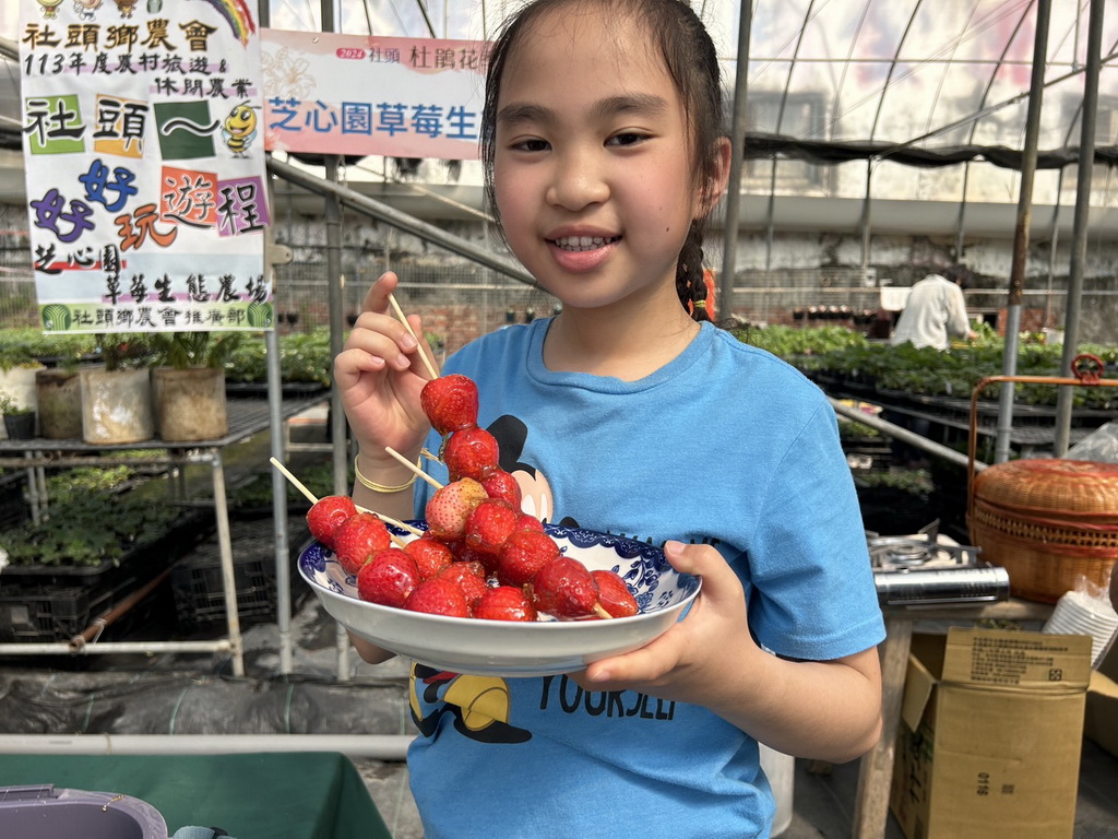 鮮摘甜蜜蜜的糖葫蘆 草莓業者巧思成功迎合全家大小的食農教育 - https://www.watchmedia01.com