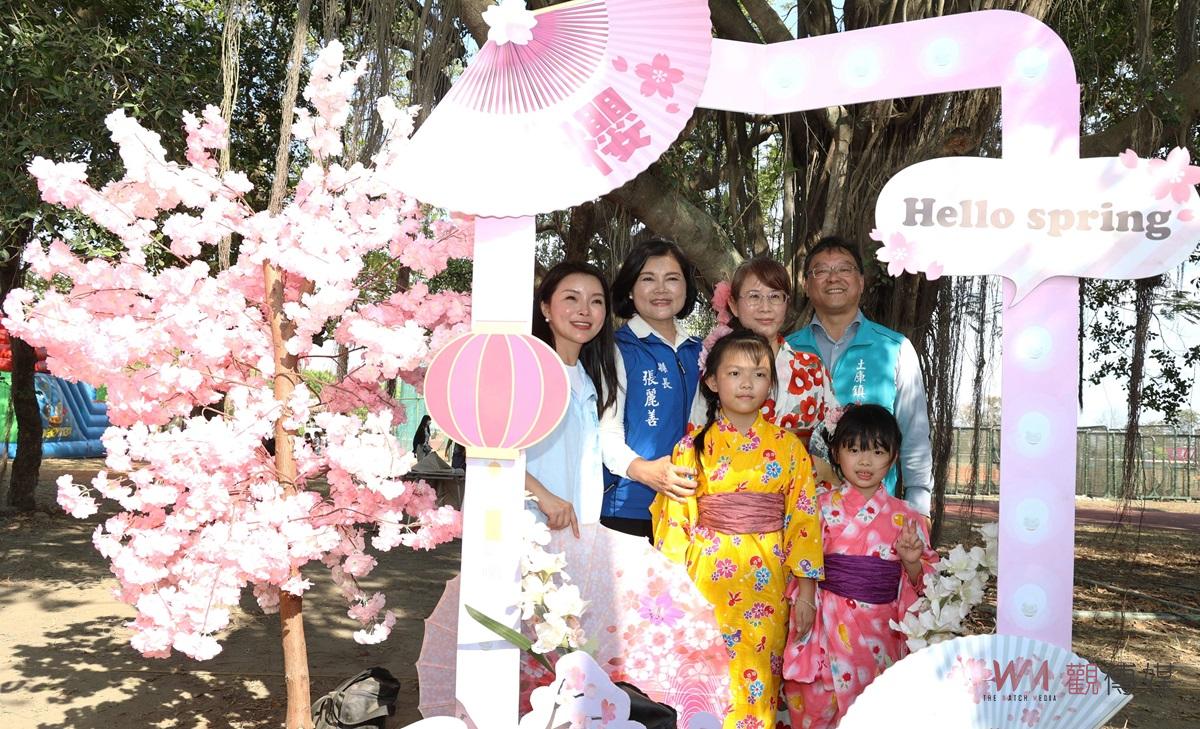 （有影片）／土庫印度櫻花綻放櫻花大道開幕　張麗善邀請民眾賞花體驗文化魅力 - https://www.watchmedia01.com