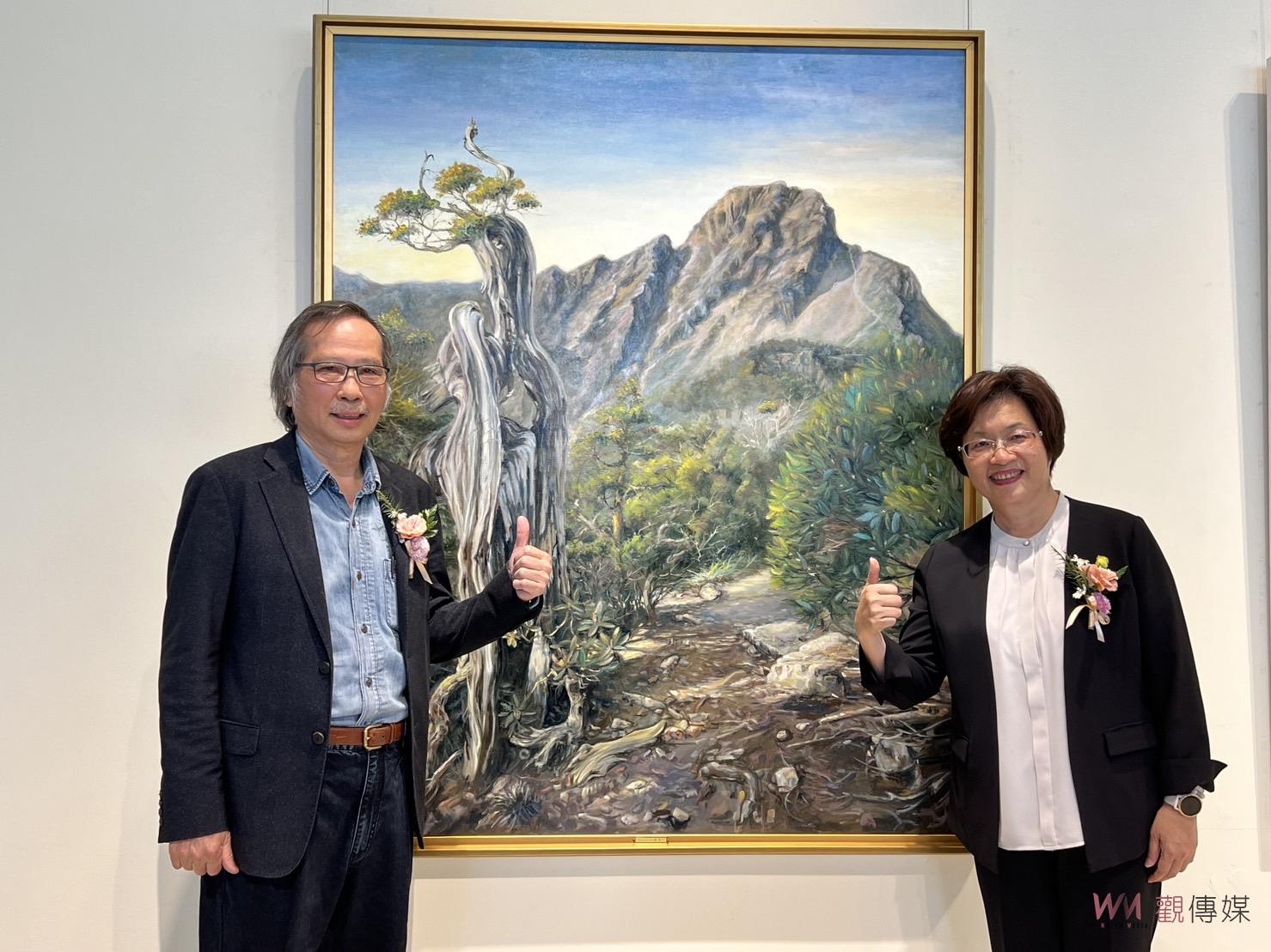 （有影片）／玉山圓柏之贈送：游進賢老師作品捐贈彰化縣立美術館 - https://www.watchmedia01.com