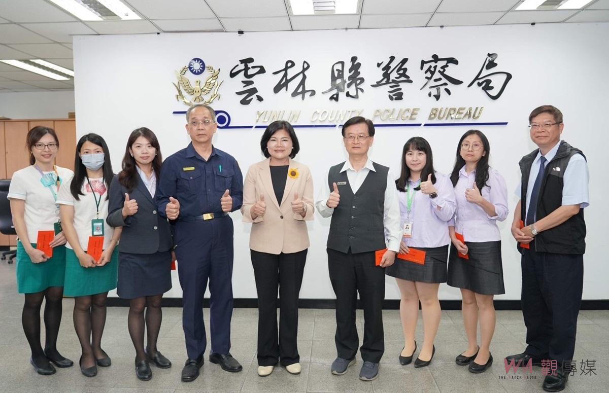 雲林金融機構警方攜手阻詐成功　張麗善表揚員警及機警行員義行 - https://www.watchmedia01.com