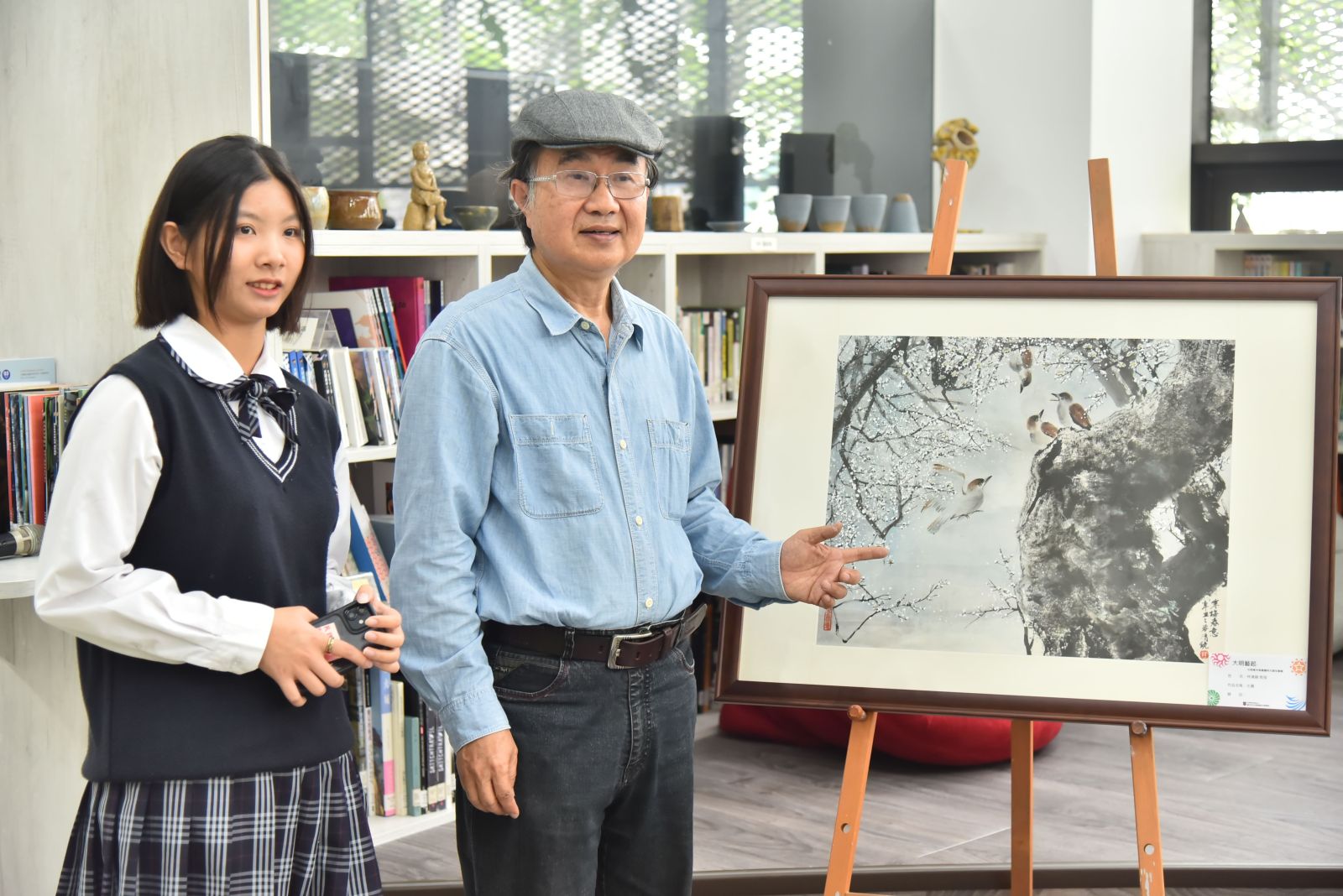 藝術饗宴！ 「大明藝起」大明高中與建國科大師生聯展 - https://www.watchmedia01.com
