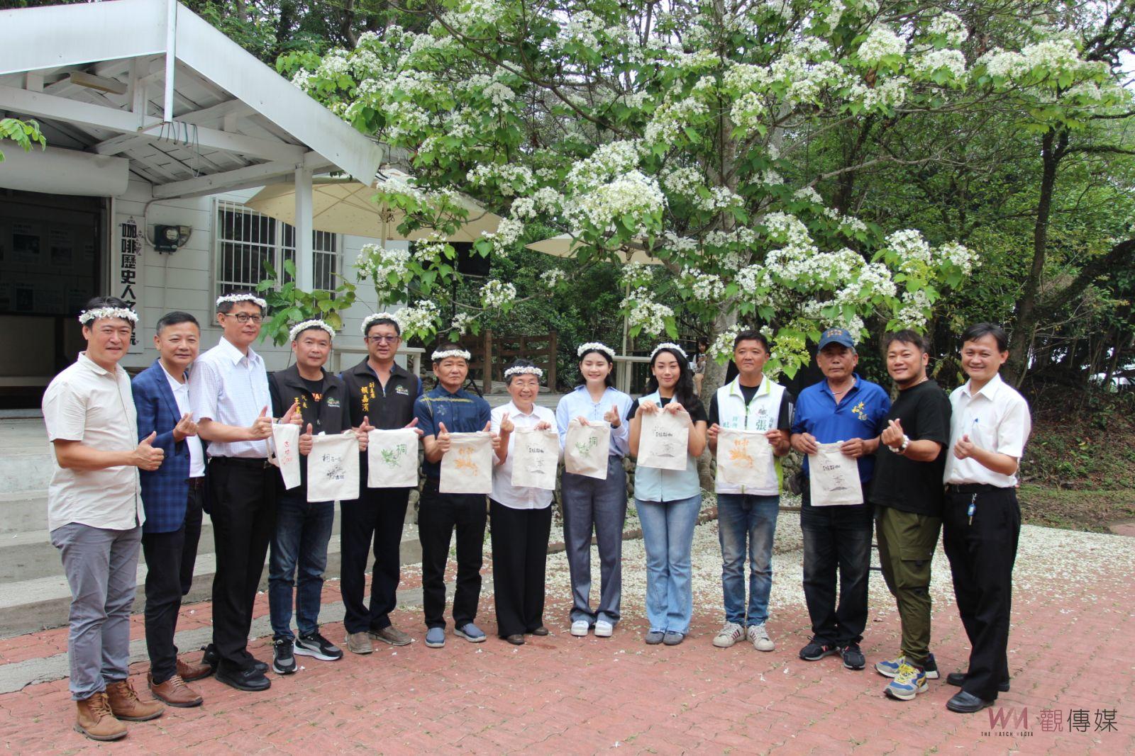 雲林古坑桐聚心花開登場 荷苞山桐花公園綻放迎賓 - https://www.watchmedia01.com