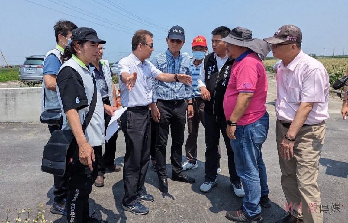 劉建國會勘雲林8處農路農水路　要更好的圳路才有更好的收成 - https://www.watchmedia01.com