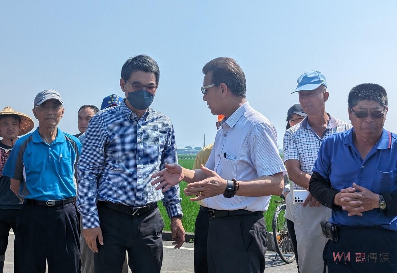 劉建國會勘雲林8處農路農水路　要更好的圳路才有更好的收成 - https://www.watchmedia01.com