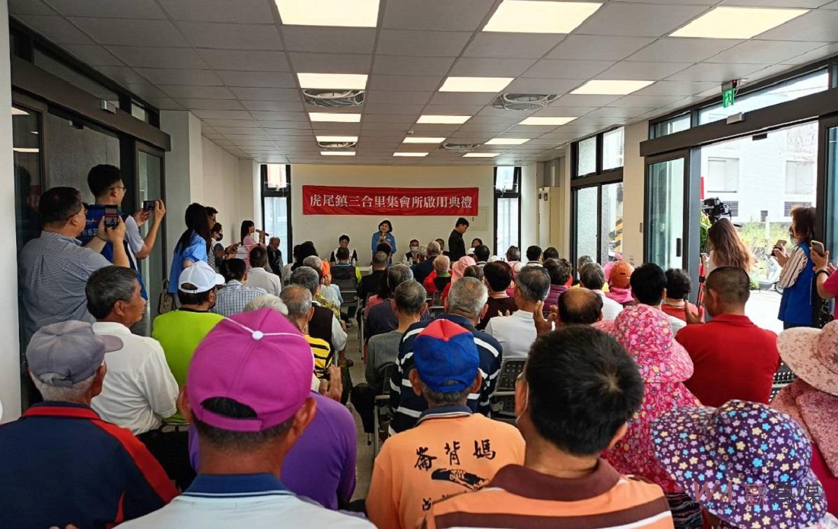 虎尾三合里新集會所揭牌啟用 縣長張麗善：為里民打造樂齡休憩場所 - https://www.watchmedia01.com