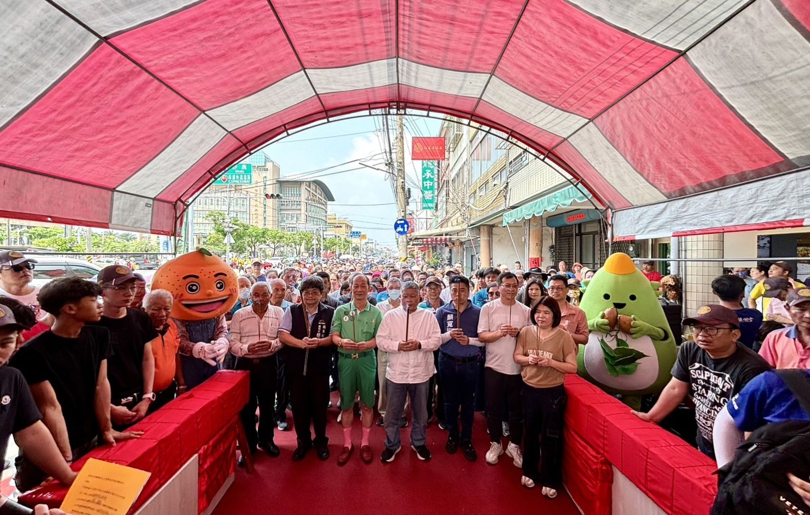 大甲媽回鑾 中市農業局領眾鮮迎接 行銷台中優質農特產 - https://www.watchmedia01.com