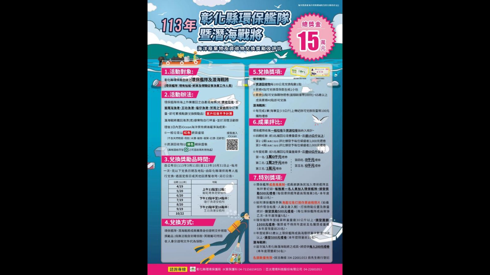 海撈2.4公噸海洋垃圾　不讓海龜因誤食塑膠廢棄物而死亡 - https://www.watchmedia01.com