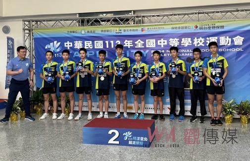 南興國中勇奪全中運桌球團體賽銀牌 創嘉義市歷年最佳成績 - https://www.watchmedia01.com