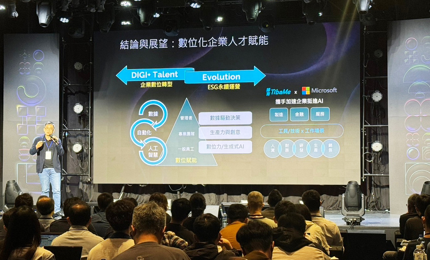 緯育TibaMe for Business攜手台灣微軟加速企業挺進AI - https://www.watchmedia01.com