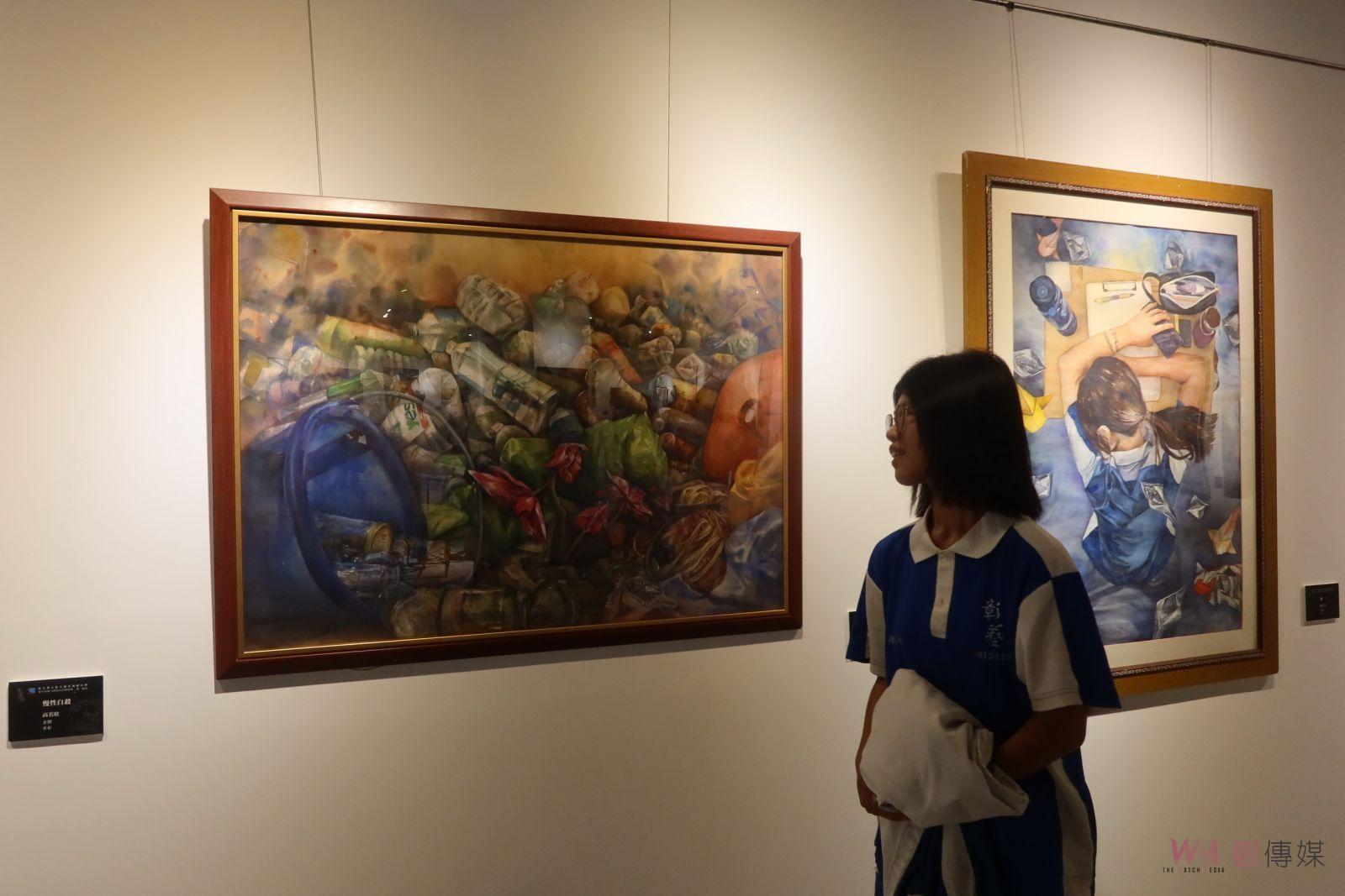 （有影片）／彰藝中美術班畢業展「異．藝域」　探索多元創作風貌 - https://www.watchmedia01.com