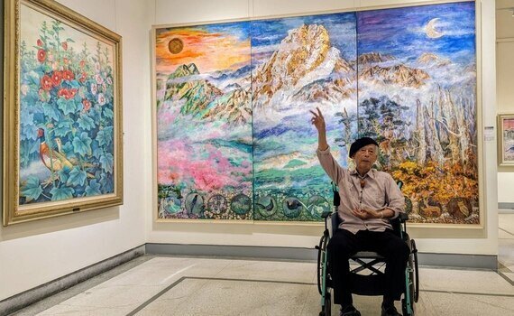 醫師畫家趙宗冠90歲創作展登場！市長盧秀燕讚悠遊於手術刀與畫筆間 - https://www.watchmedia01.com