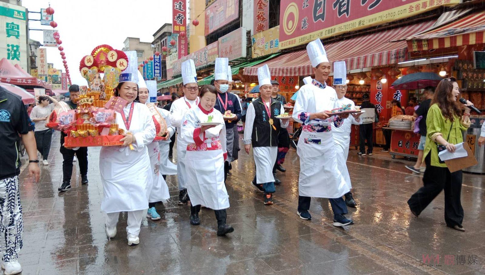 （有影片）／北港朝天宮媽祖聖誕千秋 董事長蔡咏鍀邀請108位星級名廚獻菜賀壽 - https://www.watchmedia01.com
