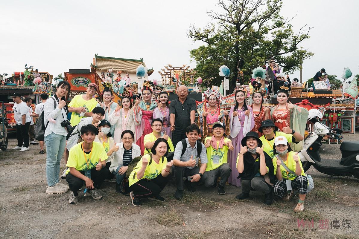 雲科大USR藝閣車出動 師生化身媽祖仙女賜福北港 - https://www.watchmedia01.com