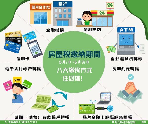 多元繳稅e起來　彰化縣推電子化繳稅 - https://www.watchmedia01.com