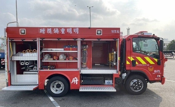 拋磚引玉！企業熱心公益捐小型水箱車 提升中市后里消防量能 - https://www.watchmedia01.com