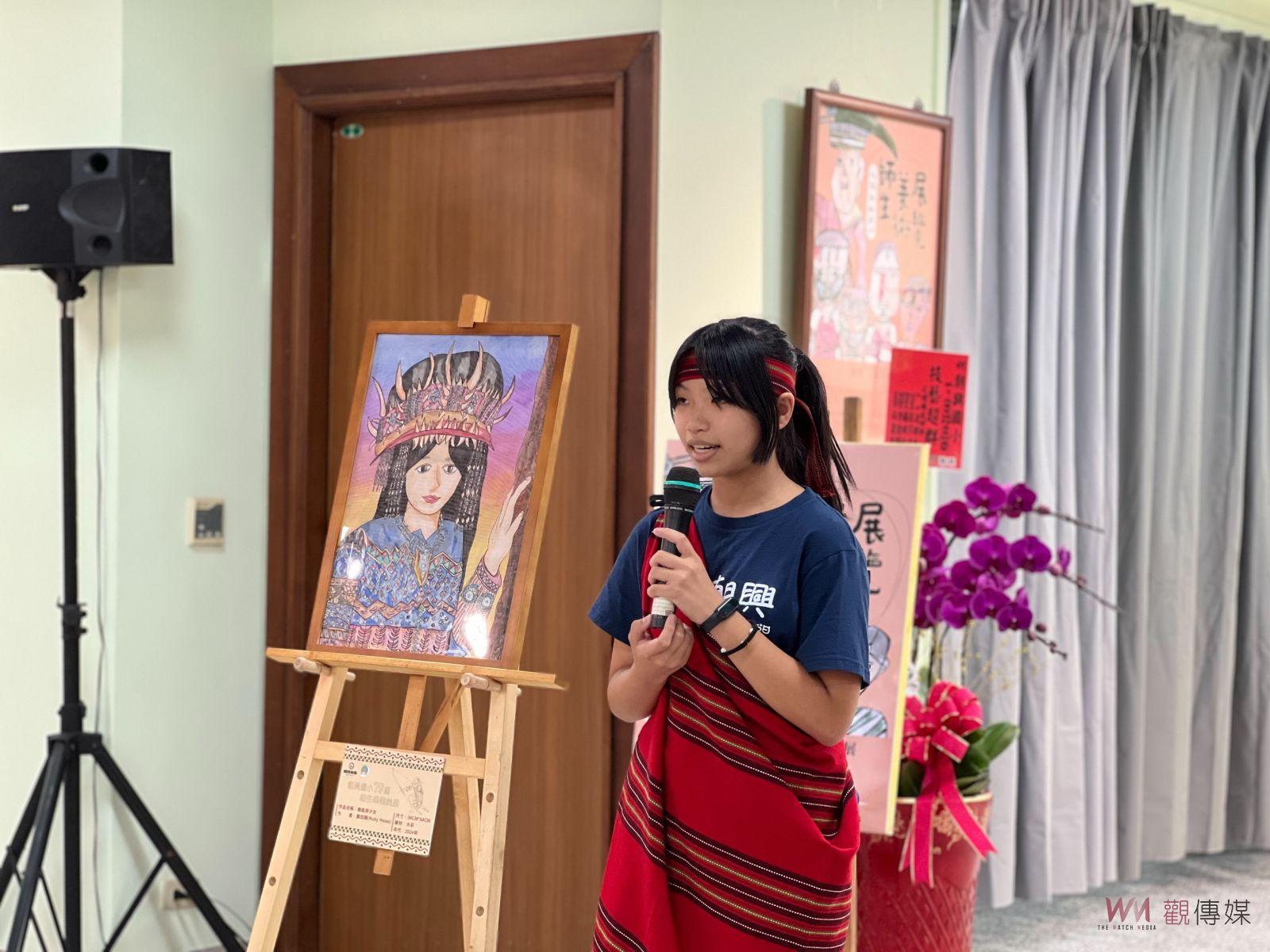 （有影片）／朝興國小舉辦國聲三五藝廊03回展覽　融合原住民教育與藝術創作 - https://www.watchmedia01.com