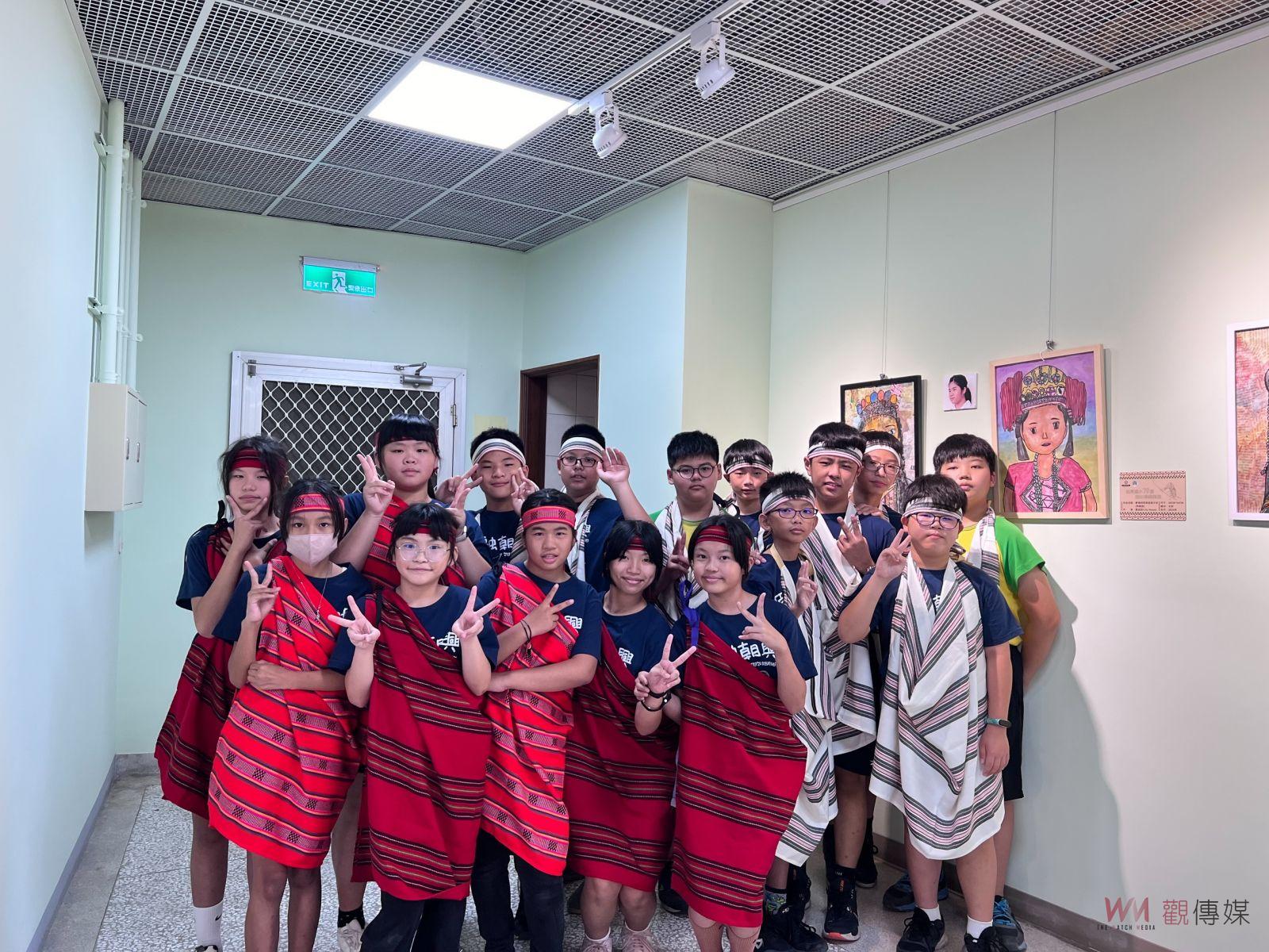 （有影片）／朝興國小舉辦國聲三五藝廊03回展覽　融合原住民教育與藝術創作 - https://www.watchmedia01.com