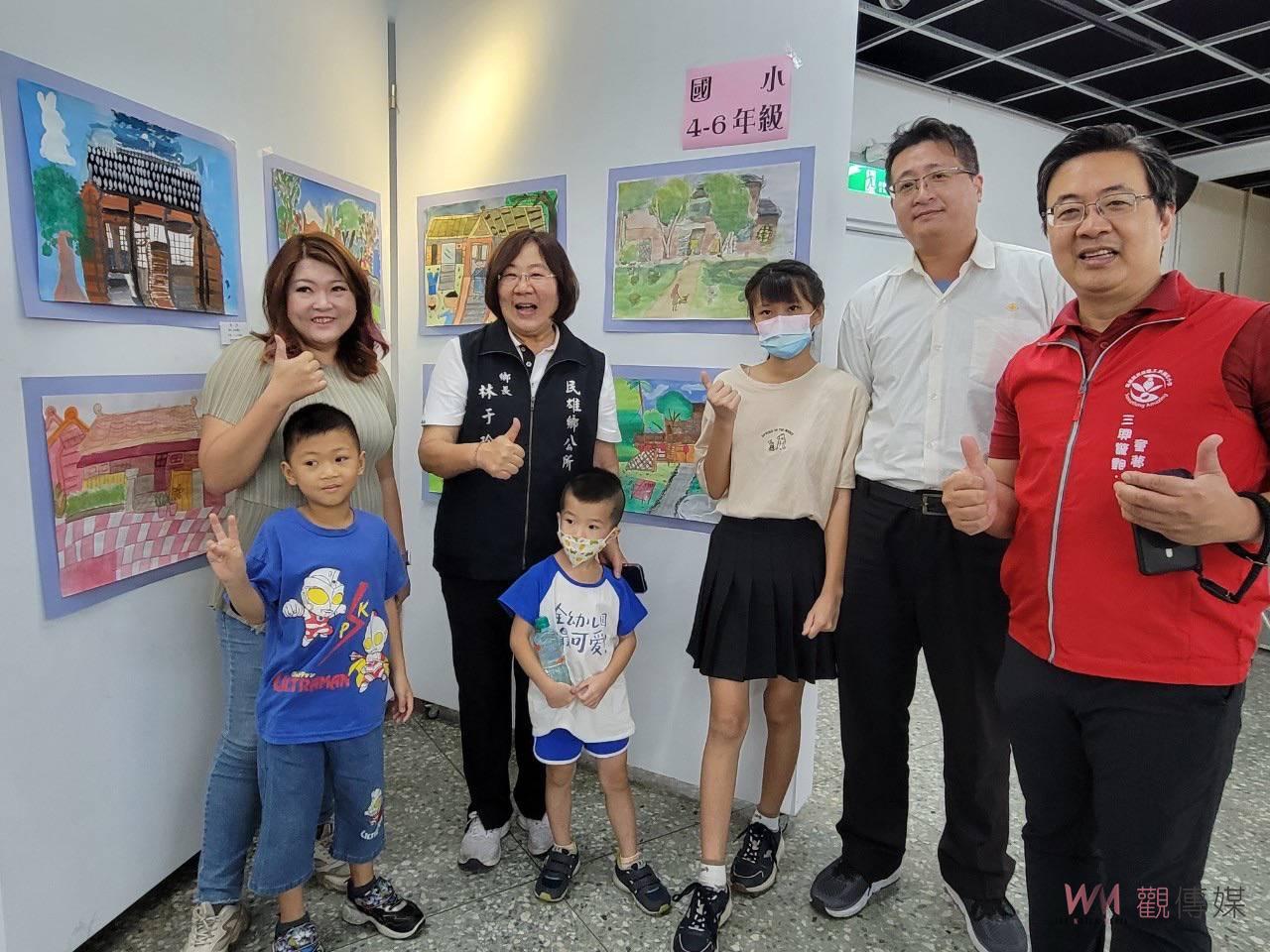民雄學子畫筆彩繪家鄉　鄉長頒獎肯定創作才華 - https://www.watchmedia01.com