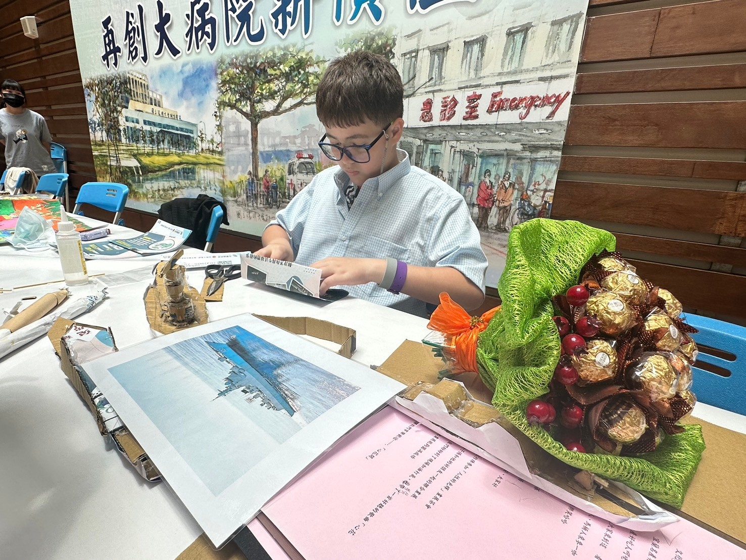 抗癌小勇士彩繪生命的愛與希望 林子陽作品陽交大附醫展出 - https://www.watchmedia01.com