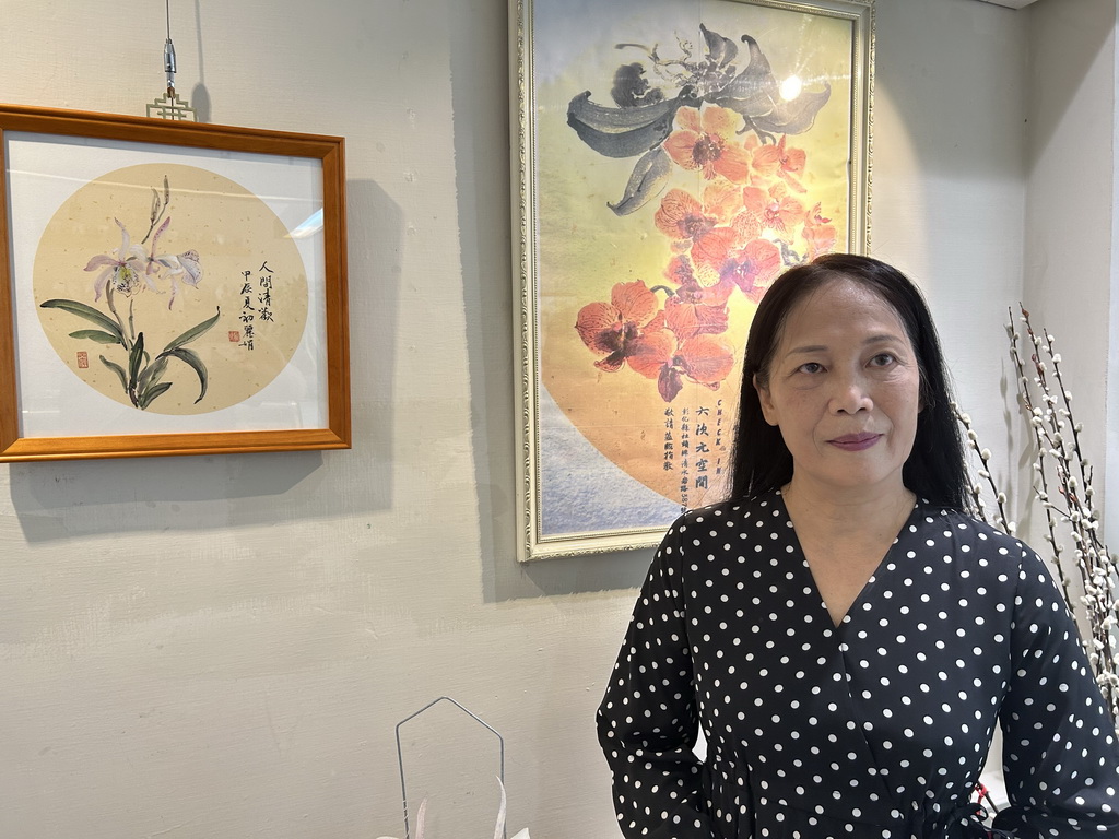 社頭鄉六次元藝廊展出社大鐘麗娟師生創作 感受美學昂揚的樂齡人生 - https://www.watchmedia01.com