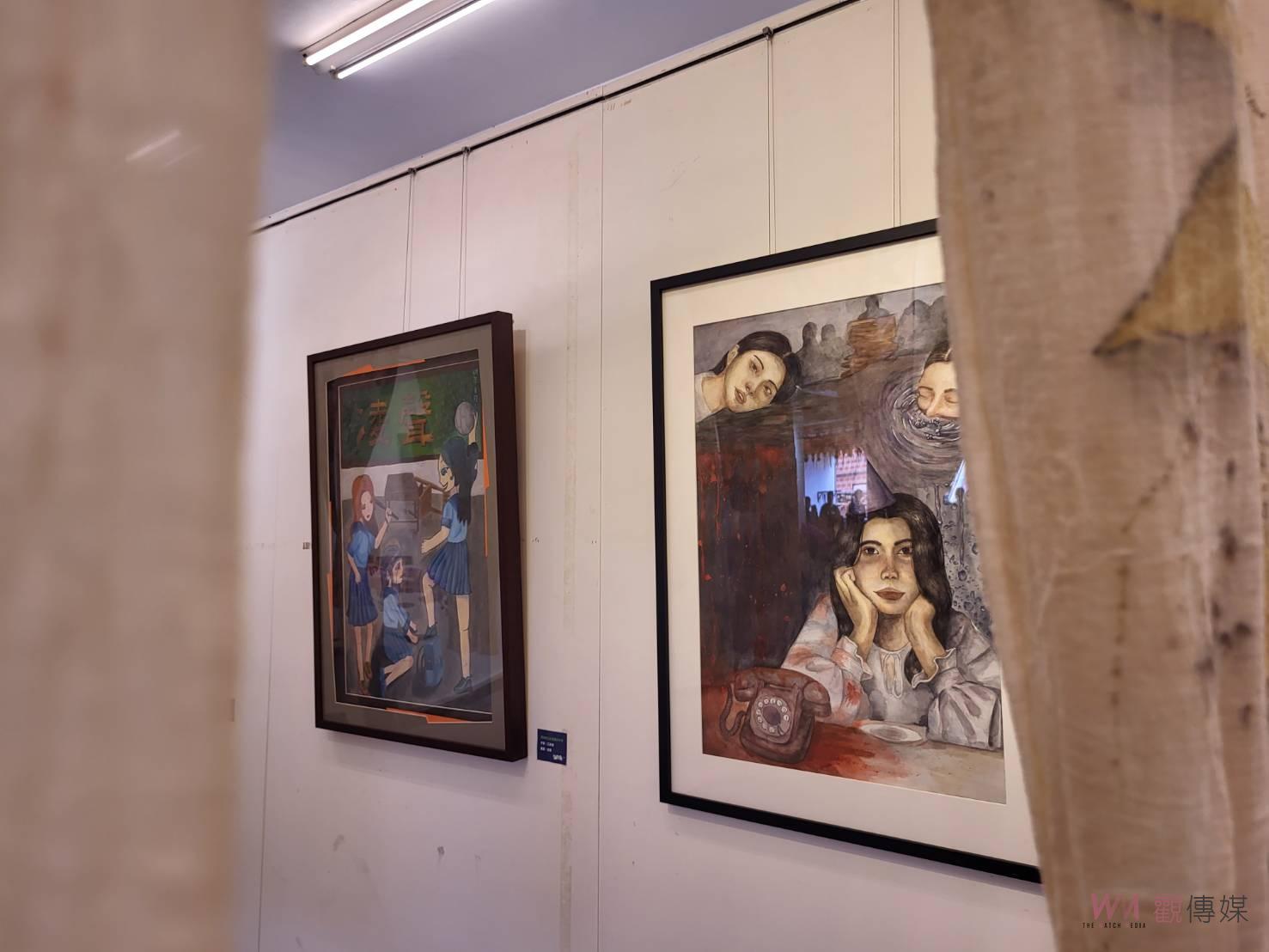 新港國中攜手奉天宮辦美術班成果展　學子才華觀者讚嘆 - https://www.watchmedia01.com