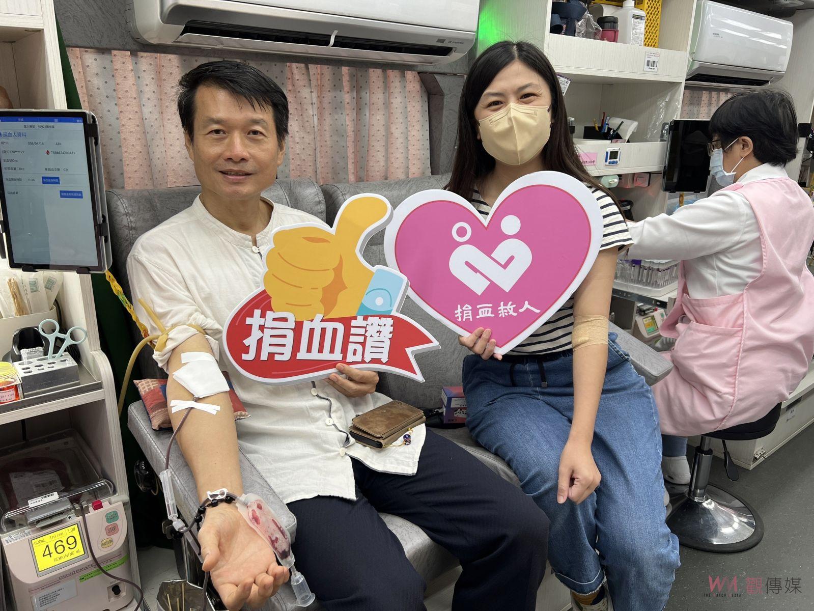 （有影片）／號召熱血青年　北斗家商師生熱血沸騰挽袖捐血獻愛心破百袋 - https://www.watchmedia01.com
