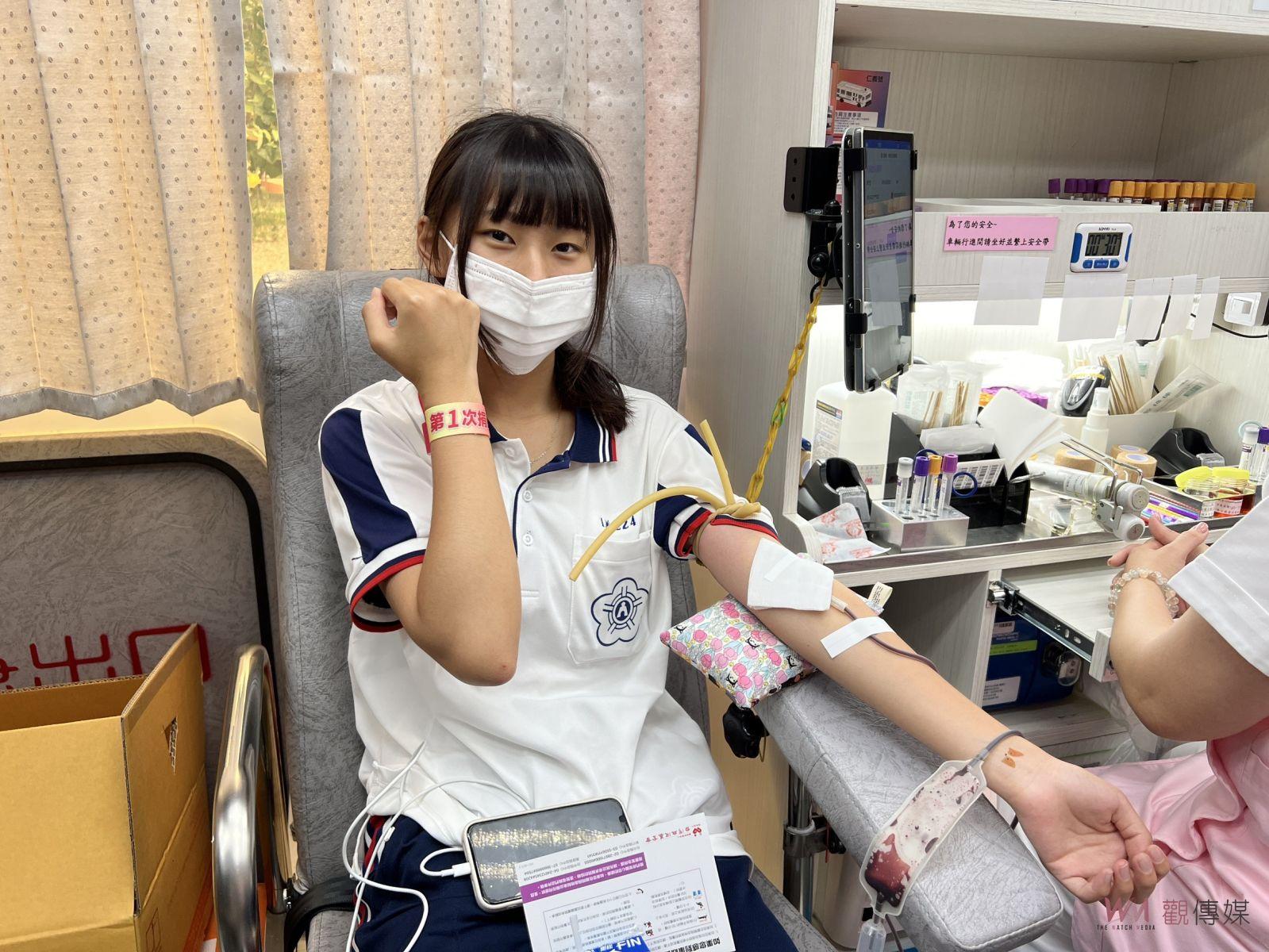 （有影片）／號召熱血青年　北斗家商師生熱血沸騰挽袖捐血獻愛心破百袋 - https://www.watchmedia01.com