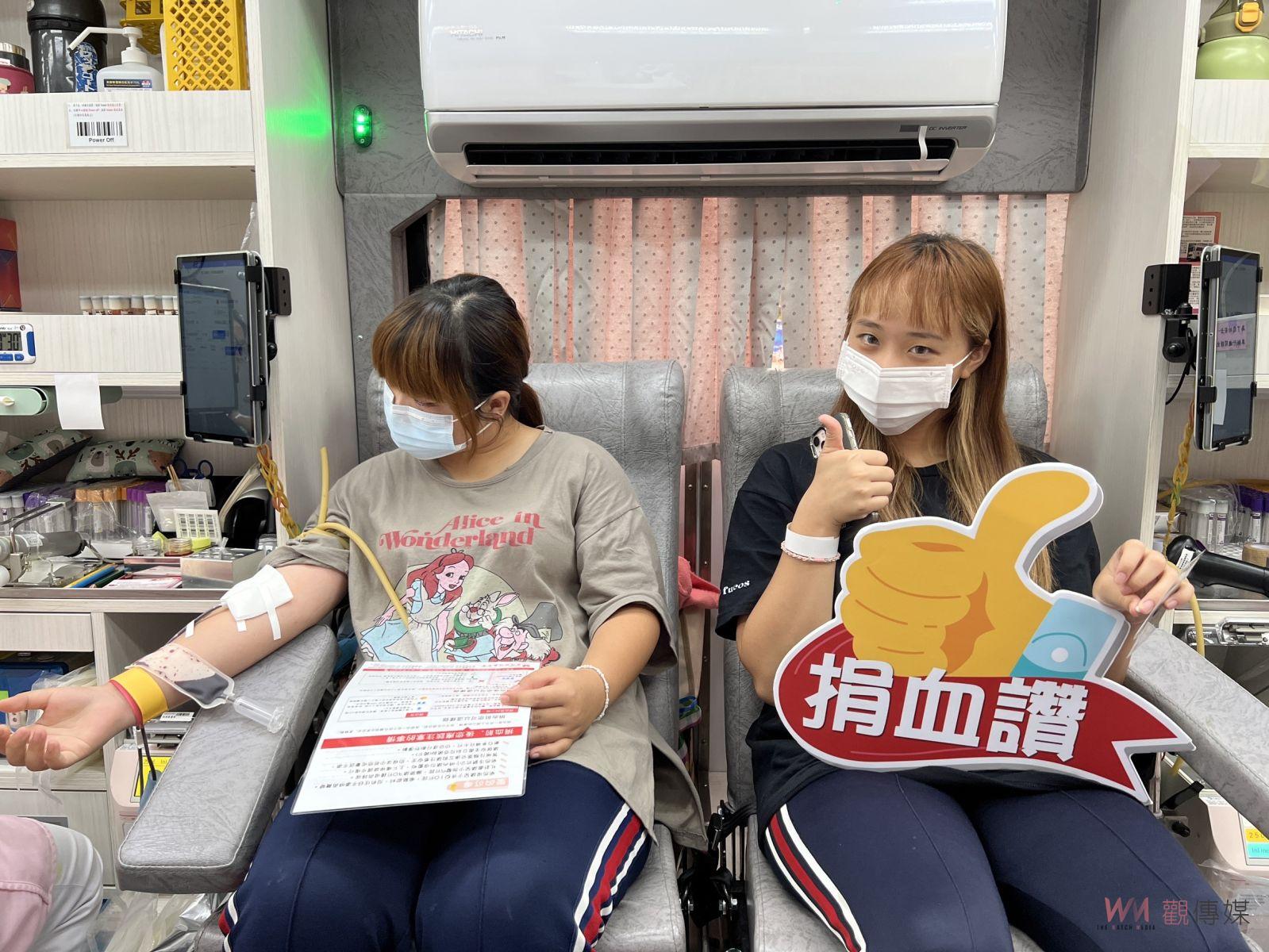 （有影片）／號召熱血青年　北斗家商師生熱血沸騰挽袖捐血獻愛心破百袋 - https://www.watchmedia01.com