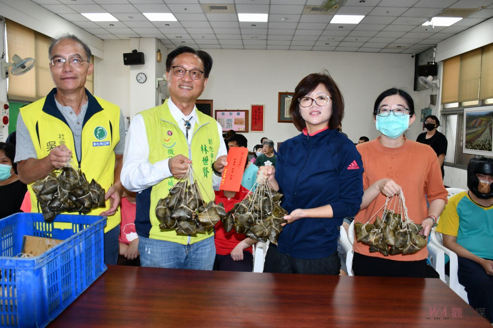 （有影片）／端午前夕　市長林世賢贈社福機構加菜金與愛心粽送溫情 - https://www.watchmedia01.com