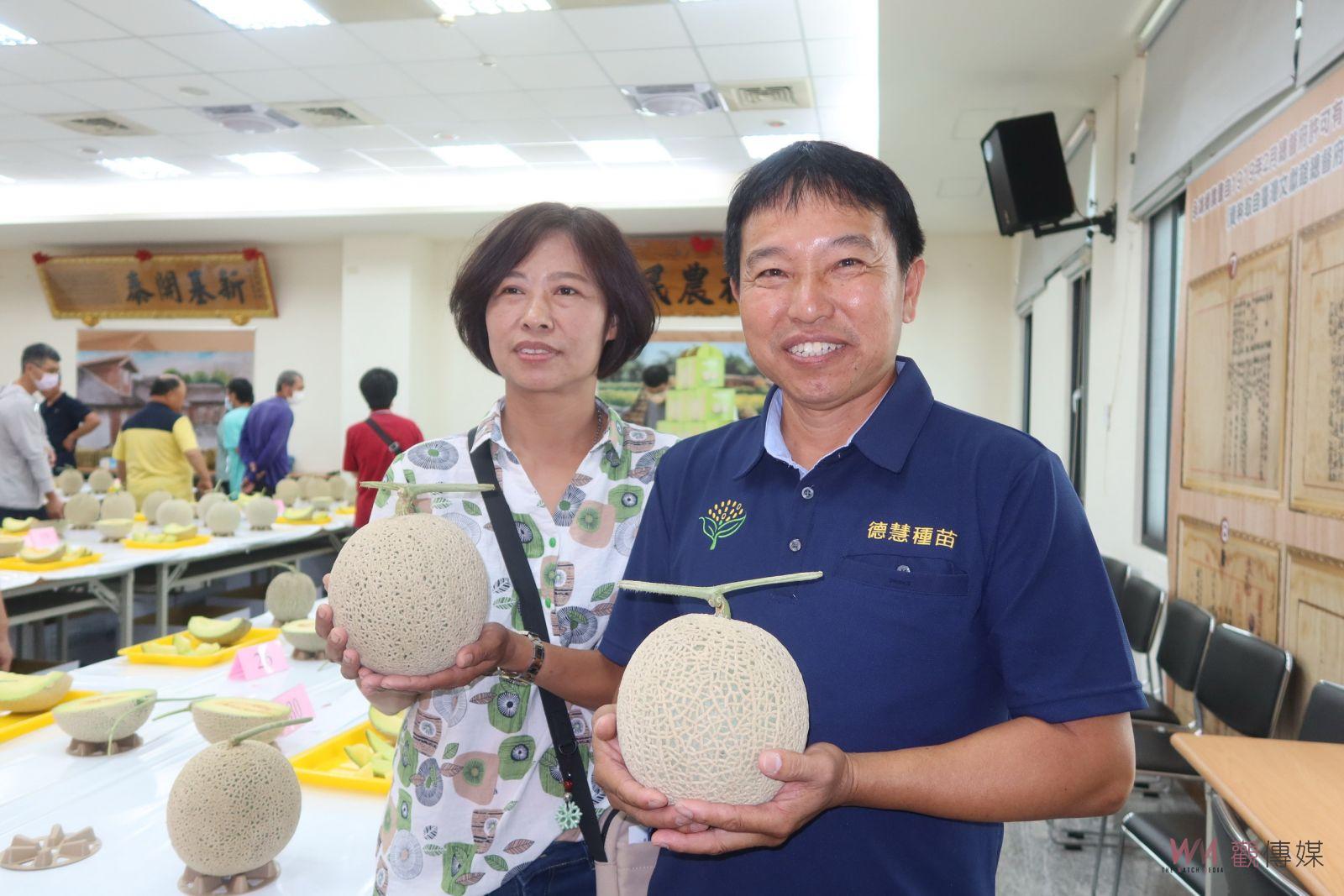 （有影片）／「瓜中之王」彰化縣首屆洋香瓜評鑑　詹閔帆掄元、林雅慧封后 - https://www.watchmedia01.com