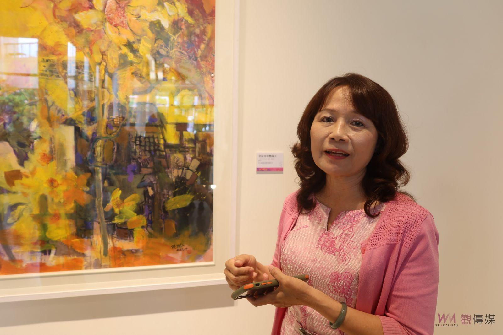 （有影片）／彰化縣美術家接力展第113棒-不忘初衷　游藝漫情-林純珠油畫創作展 - https://www.watchmedia01.com