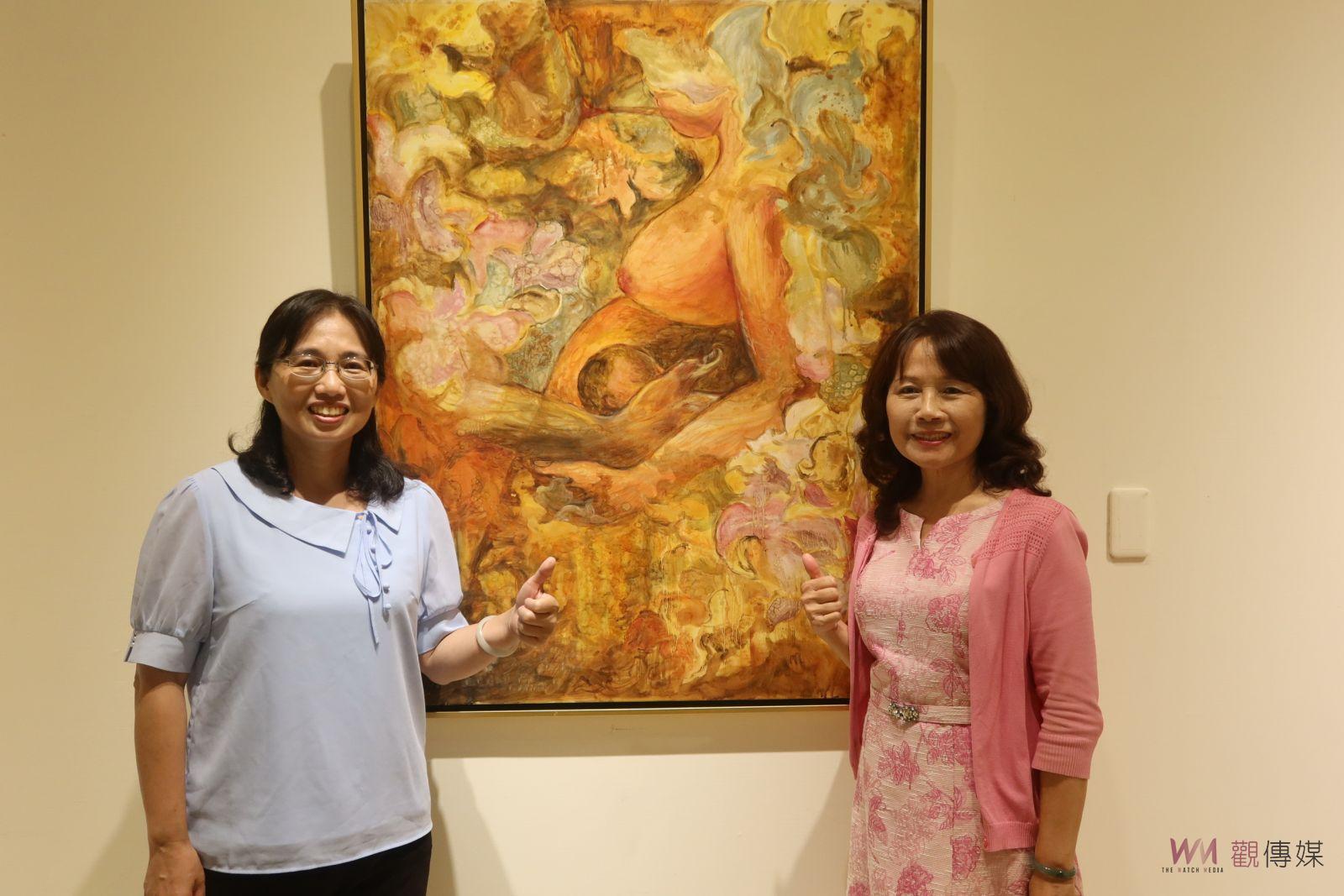 （有影片）／彰化縣美術家接力展第113棒-不忘初衷　游藝漫情-林純珠油畫創作展 - https://www.watchmedia01.com