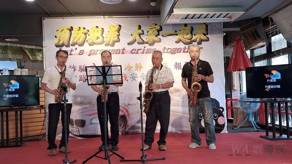 國道警察與中壢監理站反詐及交通宣導 教您識破變臉變聲詐騙術 - https://www.watchmedia01.com