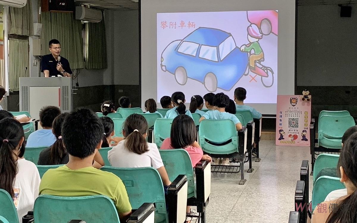建立學童自我保護觀念 北港警前進校園宣導暑期交安 - https://www.watchmedia01.com