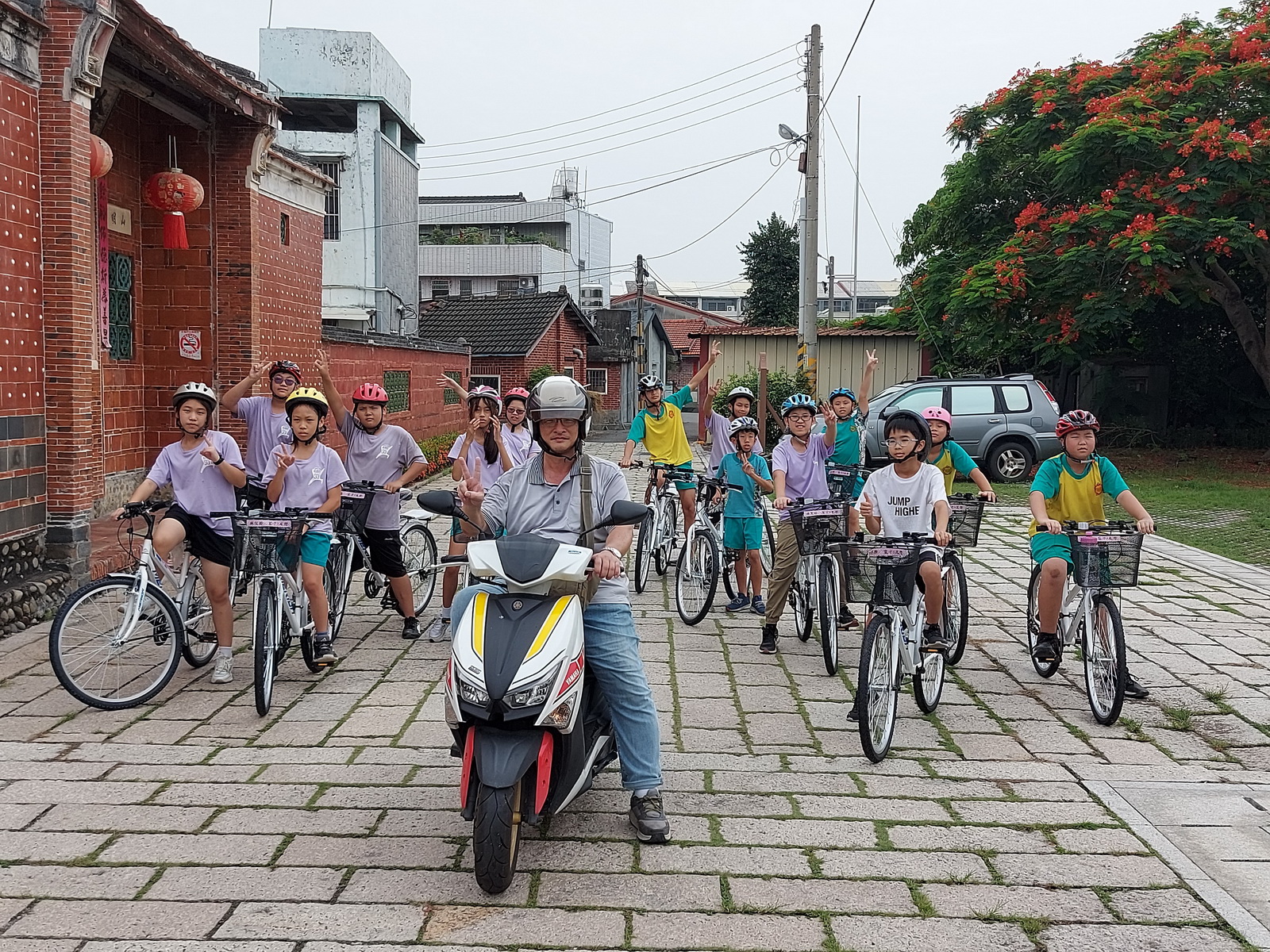 （有影片）／永靖鄉福德國小應屆畢業生單車走騎認識家鄉　原來我的家鄉這麼美 - https://www.watchmedia01.com