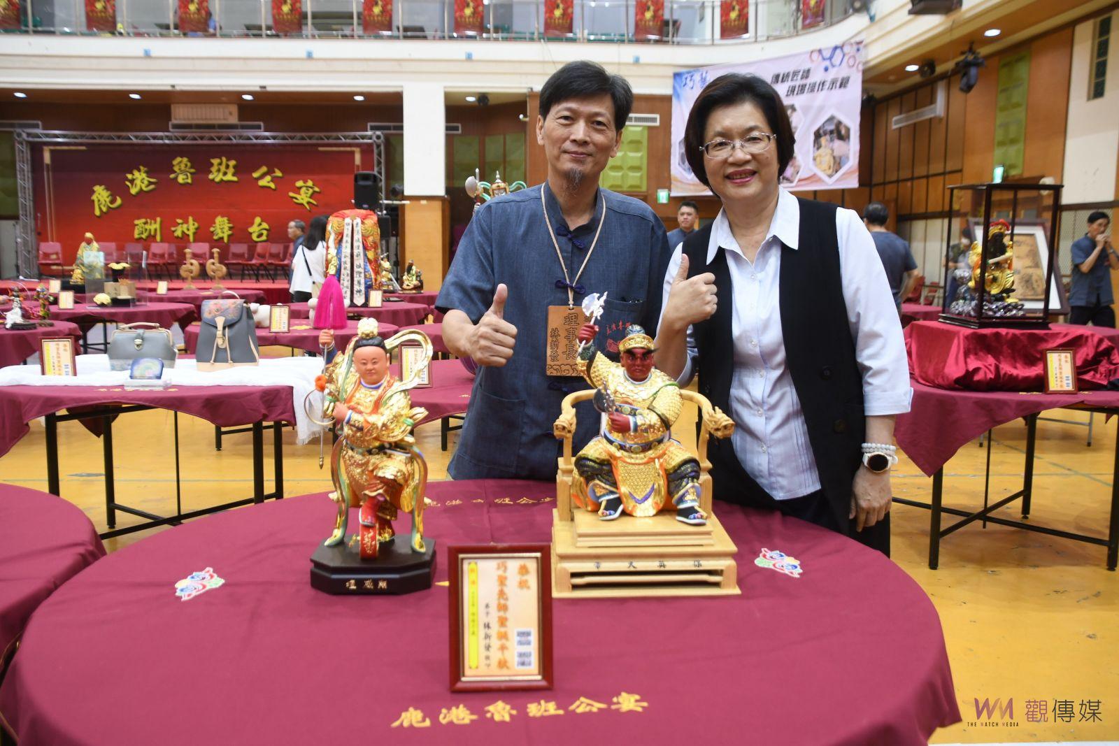 （有影片）／全國唯一-鹿港魯班公宴　全臺工藝界翹楚108桌工藝看桌 - https://www.watchmedia01.com