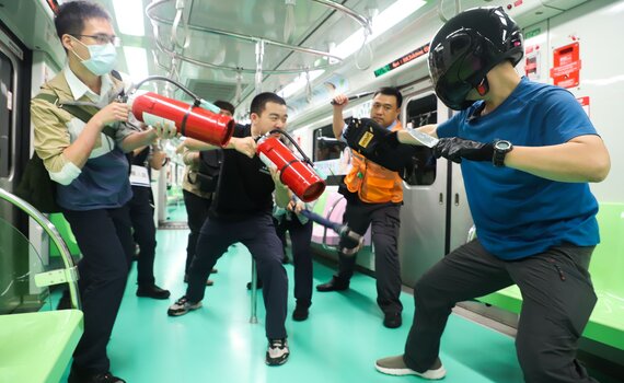 中捷模擬列車隨機攻擊事件　加強自主防衛及緊急應變能力 - https://www.watchmedia01.com