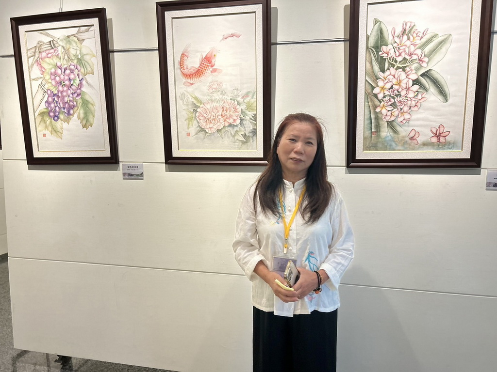 成美藝廊展出谷硯畫會師生聯展，花樹墨彩與永靖苗木之鄉相輝映 - https://www.watchmedia01.com