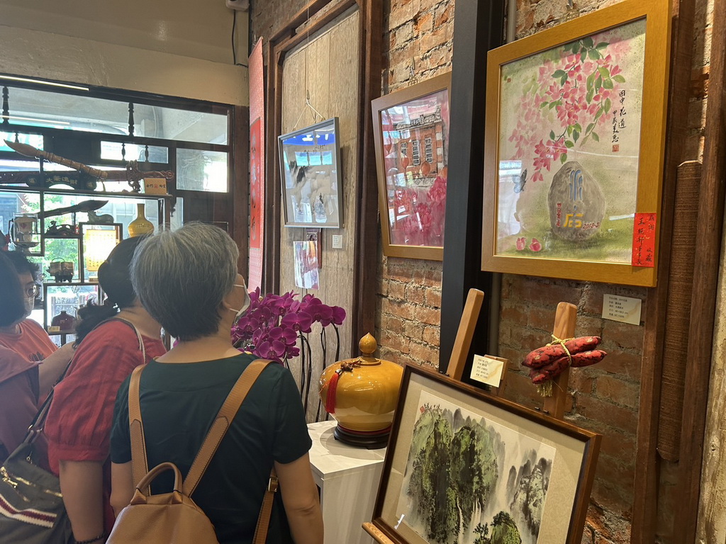 蕭美惠墨墨情深創作展 走進田中老街以水墨發現昔日榮景 - https://www.watchmedia01.com