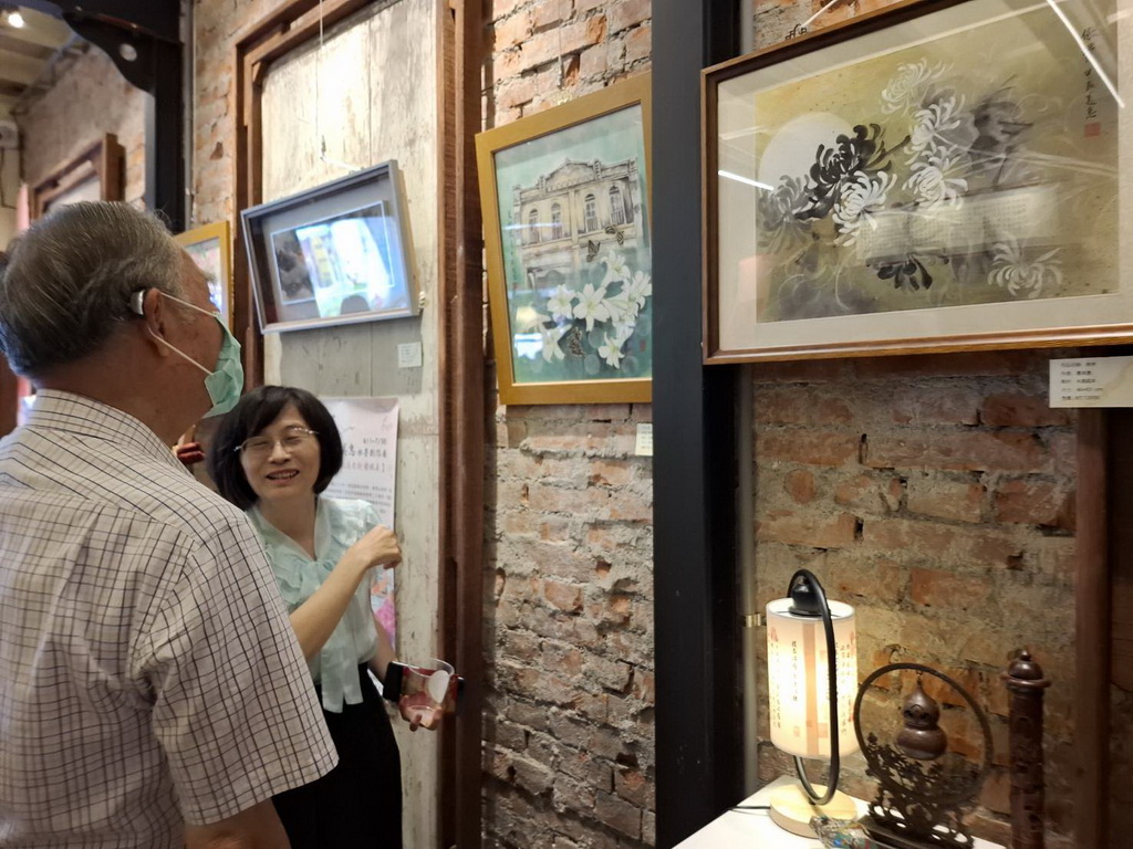 蕭美惠墨墨情深創作展 走進田中老街以水墨發現昔日榮景 - https://www.watchmedia01.com