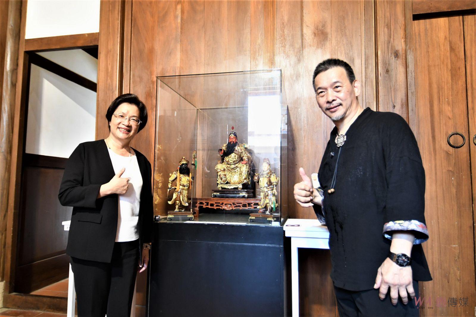 （有影片）／柯錦中創作展登場　彰化鹿港鶴棲別墅展現粧佛技藝精髓 - https://www.watchmedia01.com