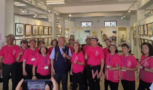 新港樂齡學習中心圖畫班成果亮眼 新港奉天宫凌霄寶殿精彩水墨開展 - https://www.watchmedia01.com