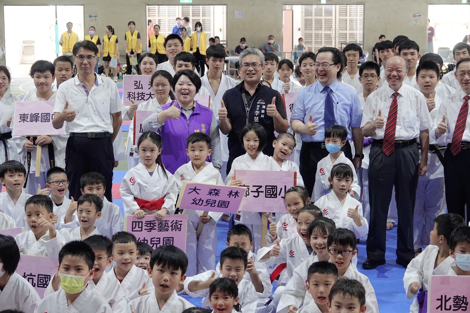 台中市長盃空手道錦標賽 4歲娃上陣萌翻全場 - https://www.watchmedia01.com