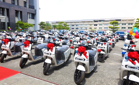 汰舊換新！中市450輛警用電動機車將服役　鄭照新：守護治安更護環境 - https://www.watchmedia01.com