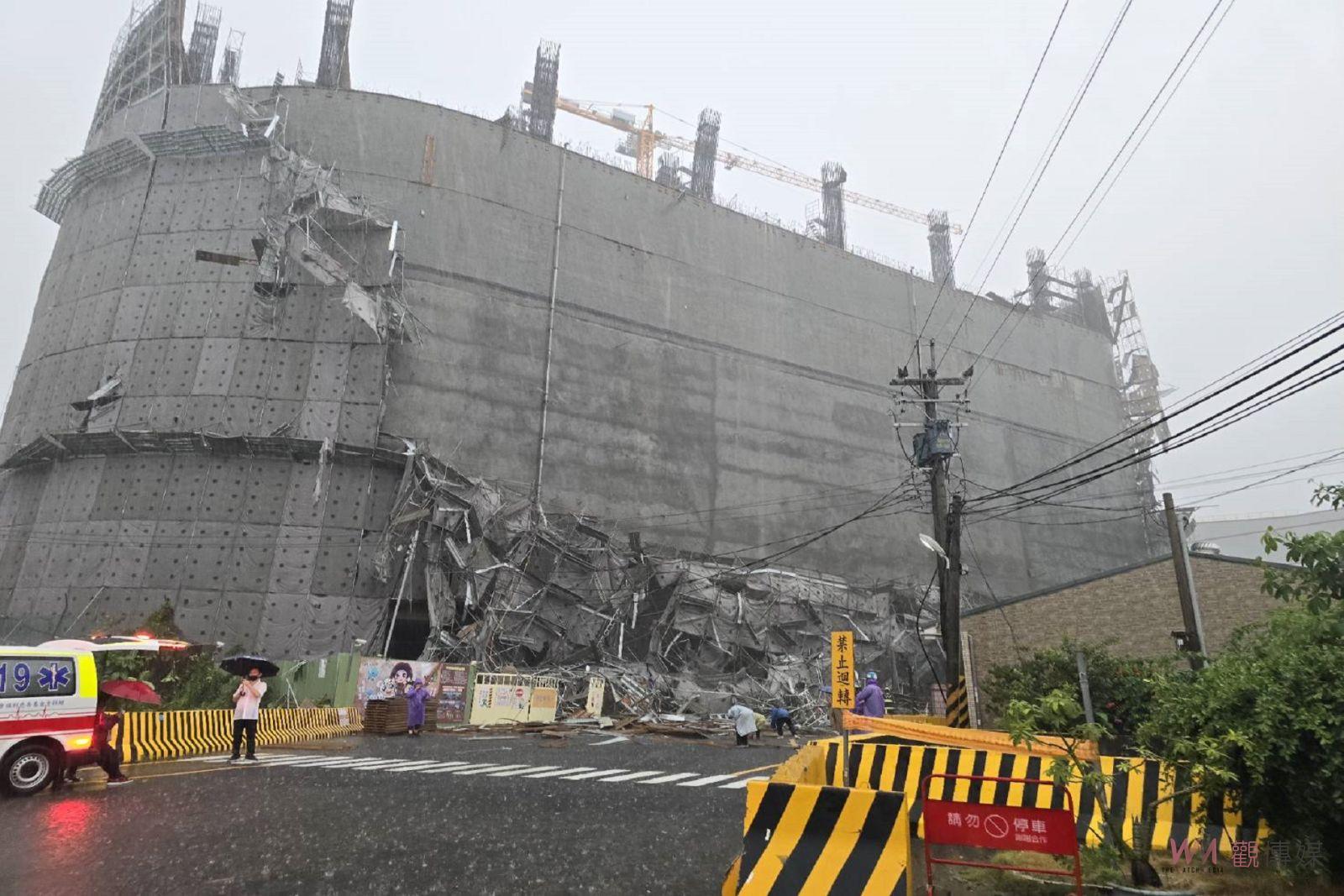 斗六福懋傳廠房鷹架塌崩事故 數名工人傷亡詳細仍待調查 - https://www.watchmedia01.com